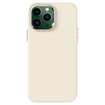 Picasee Premium case s MagSafe pro Apple iPhone 13 Pro Max - Προσαρμοσμένη χάραξη - Μπεζ
