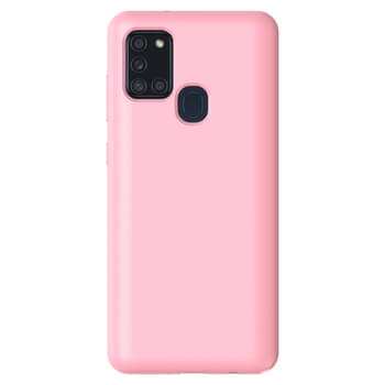 Picasee Liquid case Samsung Galaxy A21s - Προσαρμοσμένη χάραξη - Ροζ