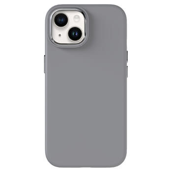 Picasee Premium case s MagSafe pro Apple iPhone 14 - Προσαρμοσμένη χάραξη - Γκρί