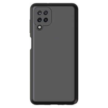 Picasee Liquid case Samsung Galaxy A12 A125F - Προσαρμοσμένη χάραξη - Μαύρος