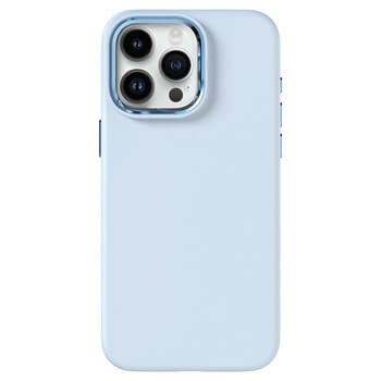 Picasee Premium case s MagSafe pro Apple iPhone 14 Pro Max - Προσαρμοσμένη χάραξη - Μπλε