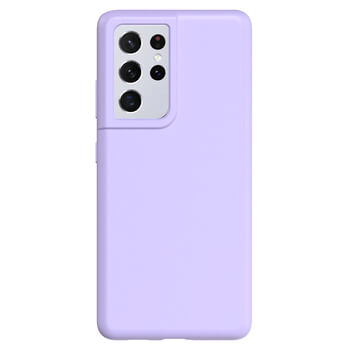 Picasee Liquid case Samsung Galaxy S21 Ultra 5G G998B - Προσαρμοσμένη χάραξη - μωβ