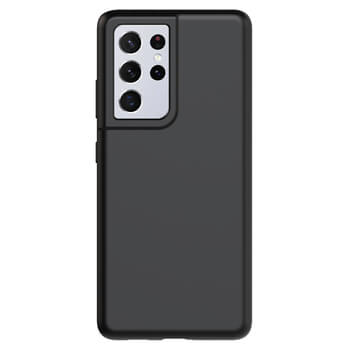 Picasee Liquid case Samsung Galaxy S21 Ultra 5G G998B - Προσαρμοσμένη χάραξη - Μαύρος