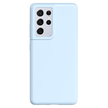 Picasee Liquid case Samsung Galaxy S21 Ultra 5G G998B - Προσαρμοσμένη χάραξη - Μπλε