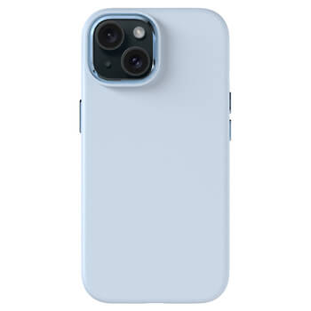 Picasee Premium case s MagSafe pro Apple iPhone 15 - Προσαρμοσμένη χάραξη - Μπλε