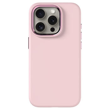 Picasee Premium case s MagSafe pro Apple iPhone 15 Pro - Προσαρμοσμένη χάραξη - Ροζ