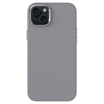 Picasee Premium case s MagSafe pro Apple iPhone 15 Plus - Προσαρμοσμένη χάραξη - Γκρί