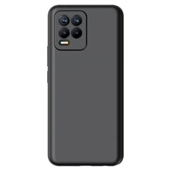 Picasee Liquid case Realme 8 4G - Προσαρμοσμένη χάραξη - Μαύρος