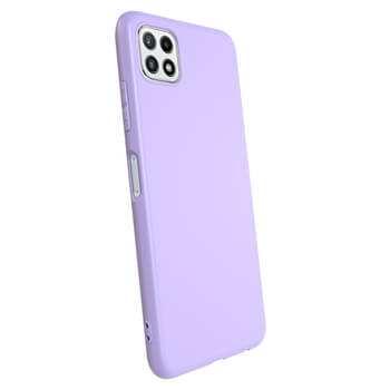 Θήκη για Samsung Galaxy A22 A226B 5G - Προσαρμοσμένη χάραξη - μωβ
