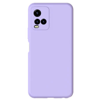 Picasee Liquid case Vivo Y33s - Προσαρμοσμένη χάραξη - μωβ