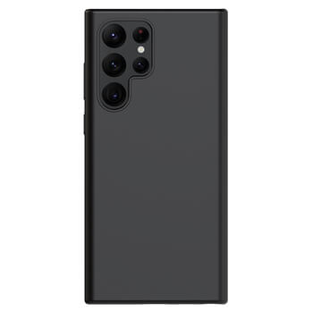 Picasee Liquid case Samsung Galaxy S22 Ultra 5G - Προσαρμοσμένη χάραξη - Μαύρος