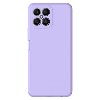 Picasee Liquid case Honor X8 4G - Προσαρμοσμένη χάραξη - μωβ