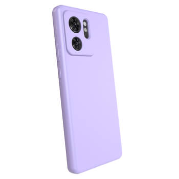 Θήκη για Motorola Edge 40 - Προσαρμοσμένη χάραξη - μωβ