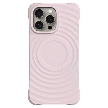 Picasee Shock-proof case s MagSafeo Apple iPhone 15 Pro Max - Προσαρμοσμένη χάραξη - Ροζ