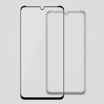 Picasee 3D Tempered glass με περιμετρικό πλαίσιο για Huawei P30 Lite - μαύρο