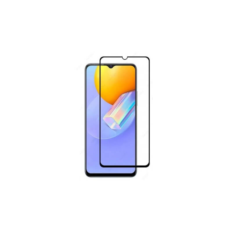 Picasee 3D Tempered glass με περιμετρικό πλαίσιο για Vivo Y52 5G - μαύρο