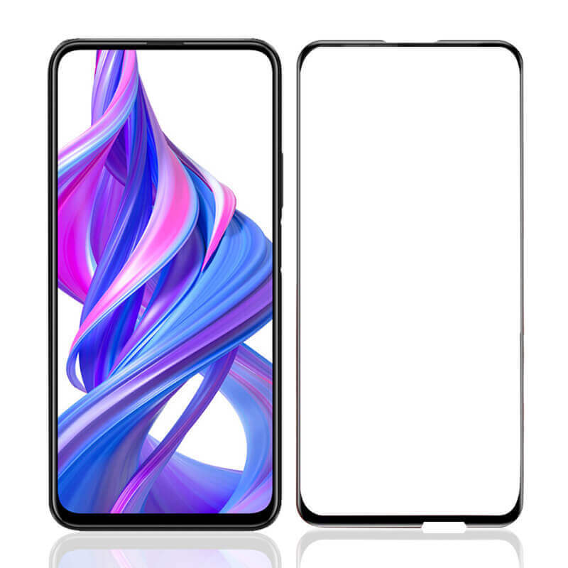 Picasee 3D Tempered glass με περιμετρικό πλαίσιο για Xiaomi Redmi 12C - μαύρο