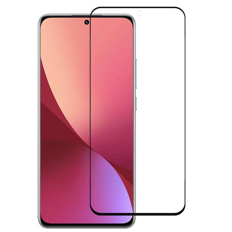 Picasee 3D Tempered glass με περιμετρικό πλαίσιο για Xiaomi Redmi Note 12S - μαύρο