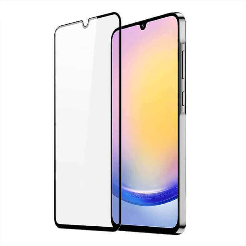 Picasee 3D Tempered glass με περιμετρικό πλαίσιο για Samsung Galaxy A15 A155F 4G - μαύρο