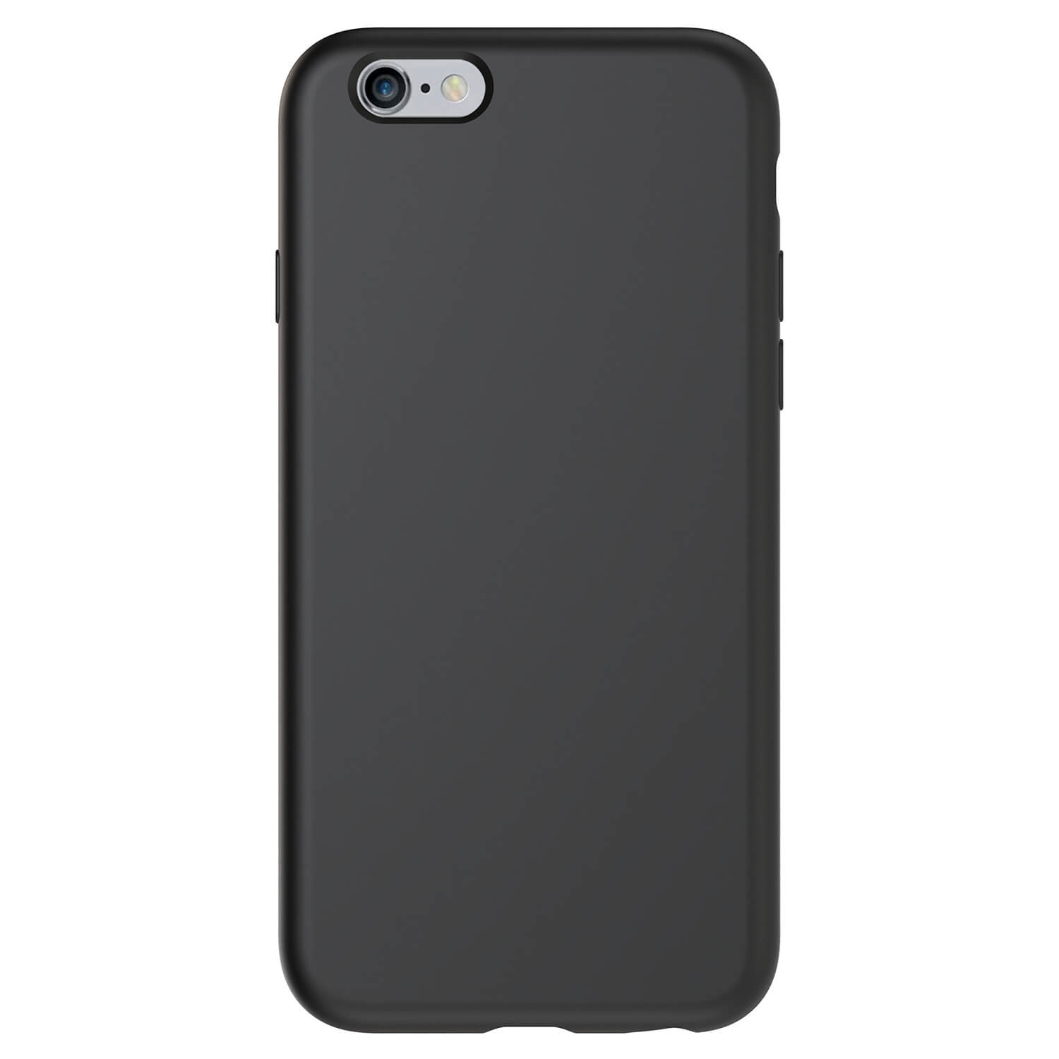 Picasee Liquid case Apple iPhone 6/6S - Προσαρμοσμένη χάραξη - Μαύρος