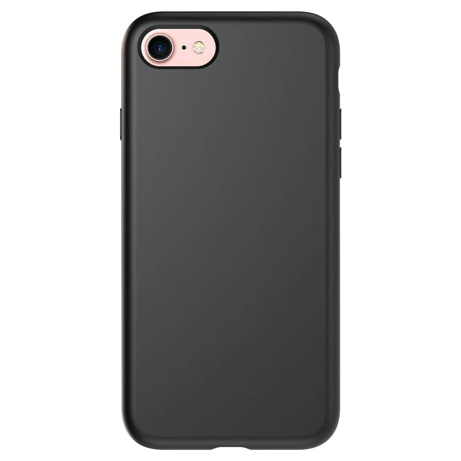 Picasee Liquid case Apple iPhone 7 - Προσαρμοσμένη χάραξη - Μαύρος