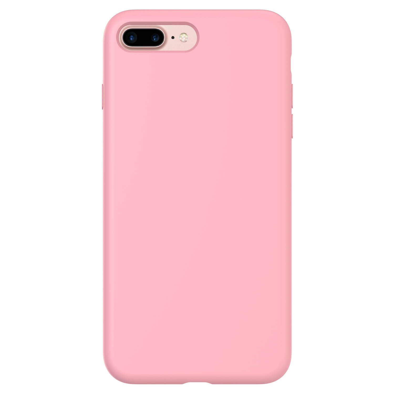 Picasee Liquid case Apple iPhone 7 Plus - Προσαρμοσμένη χάραξη - Ροζ