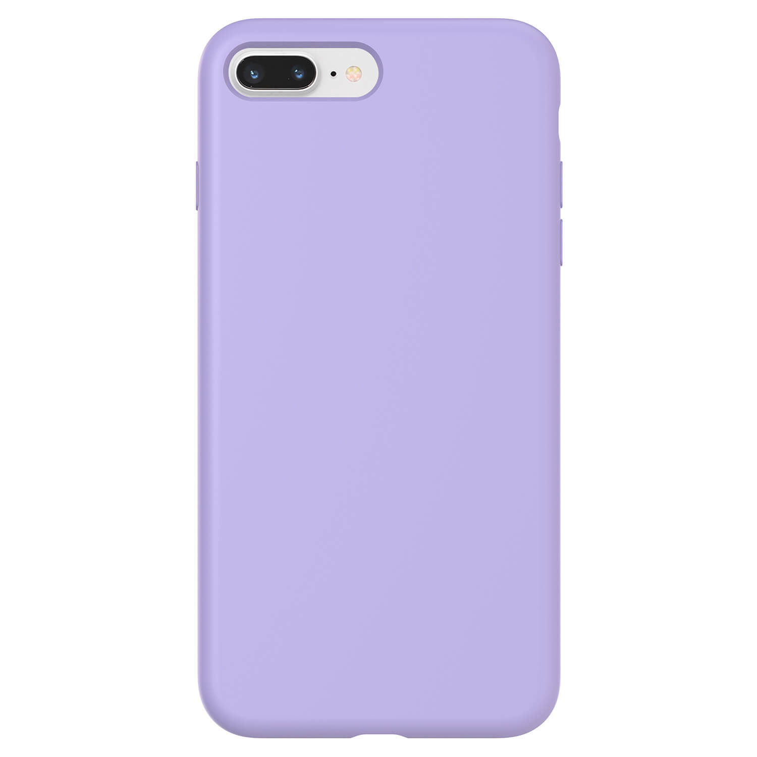 Picasee Liquid case Apple iPhone 8 Plus - Προσαρμοσμένη χάραξη - μωβ