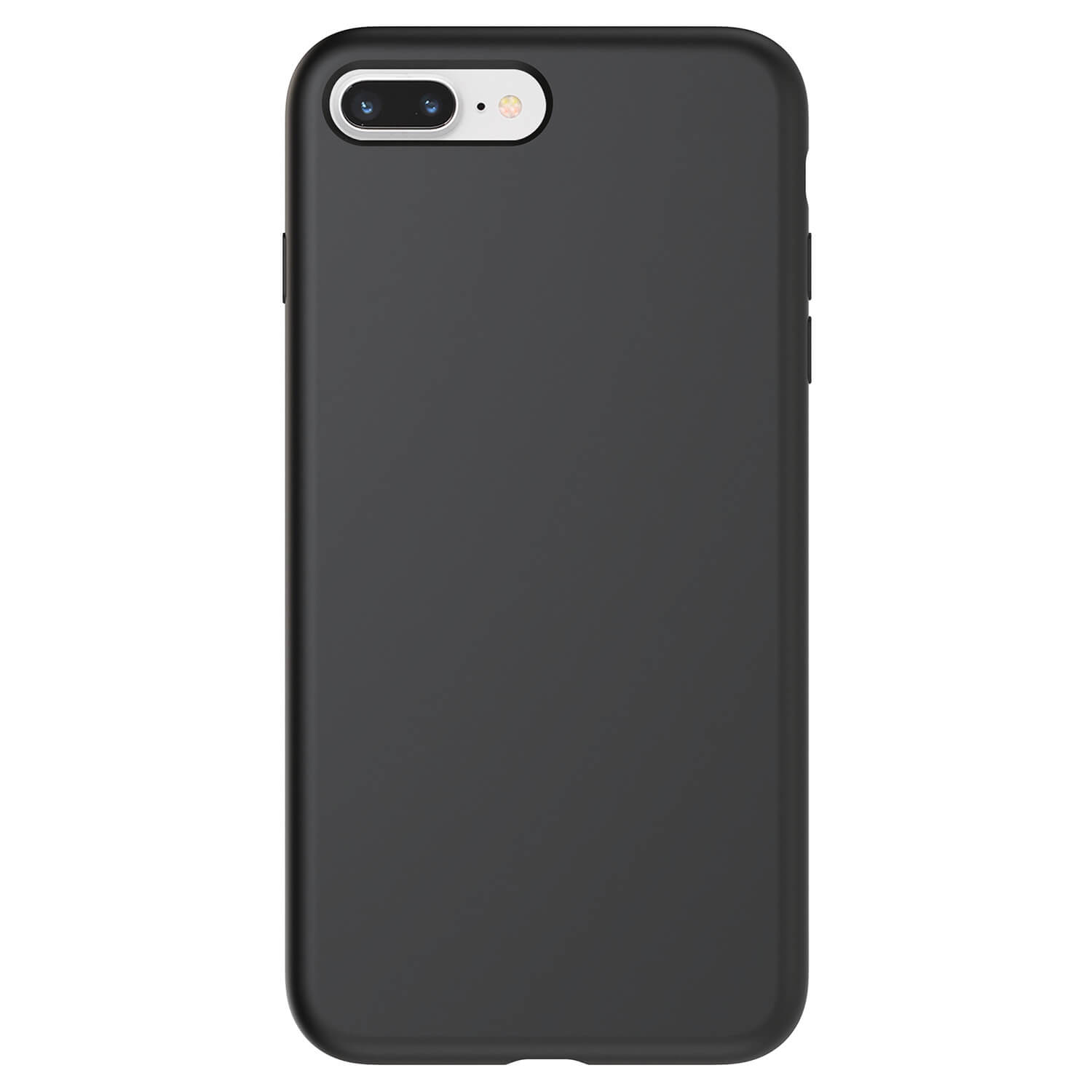 Picasee Liquid case Apple iPhone 8 Plus - Προσαρμοσμένη χάραξη - Μαύρος