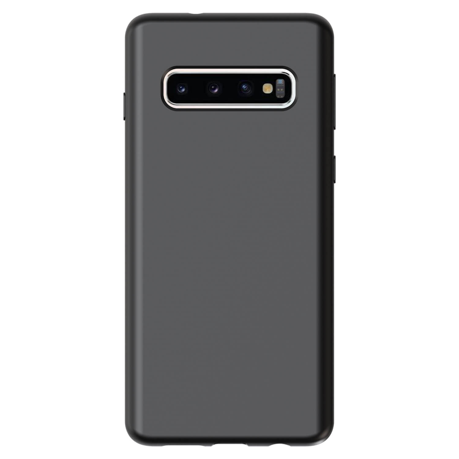 Picasee Liquid case Samsung Galaxy S10 Plus G975 - Προσαρμοσμένη χάραξη - Μαύρος