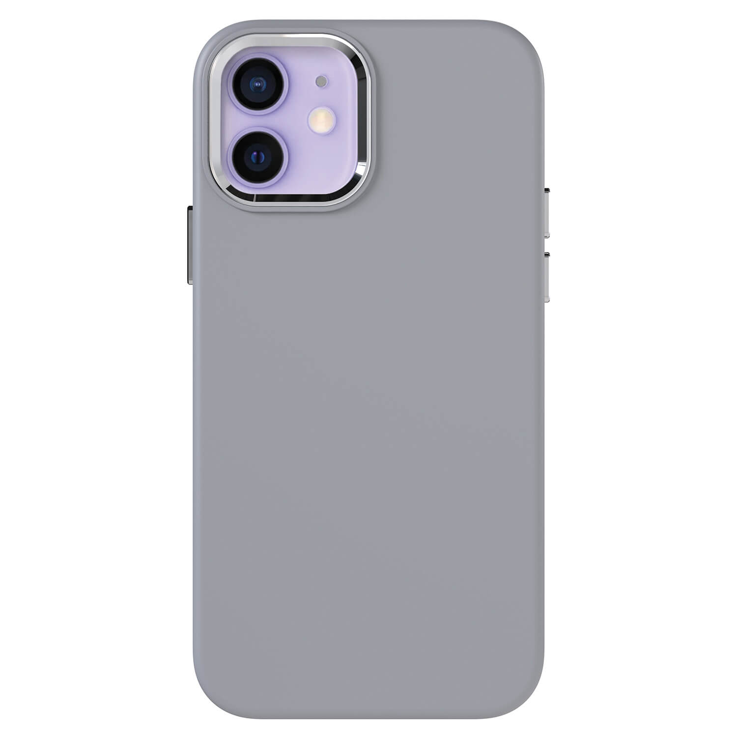 Picasee Premium case s MagSafe pro Apple iPhone 12 - Προσαρμοσμένη χάραξη - Γκρί