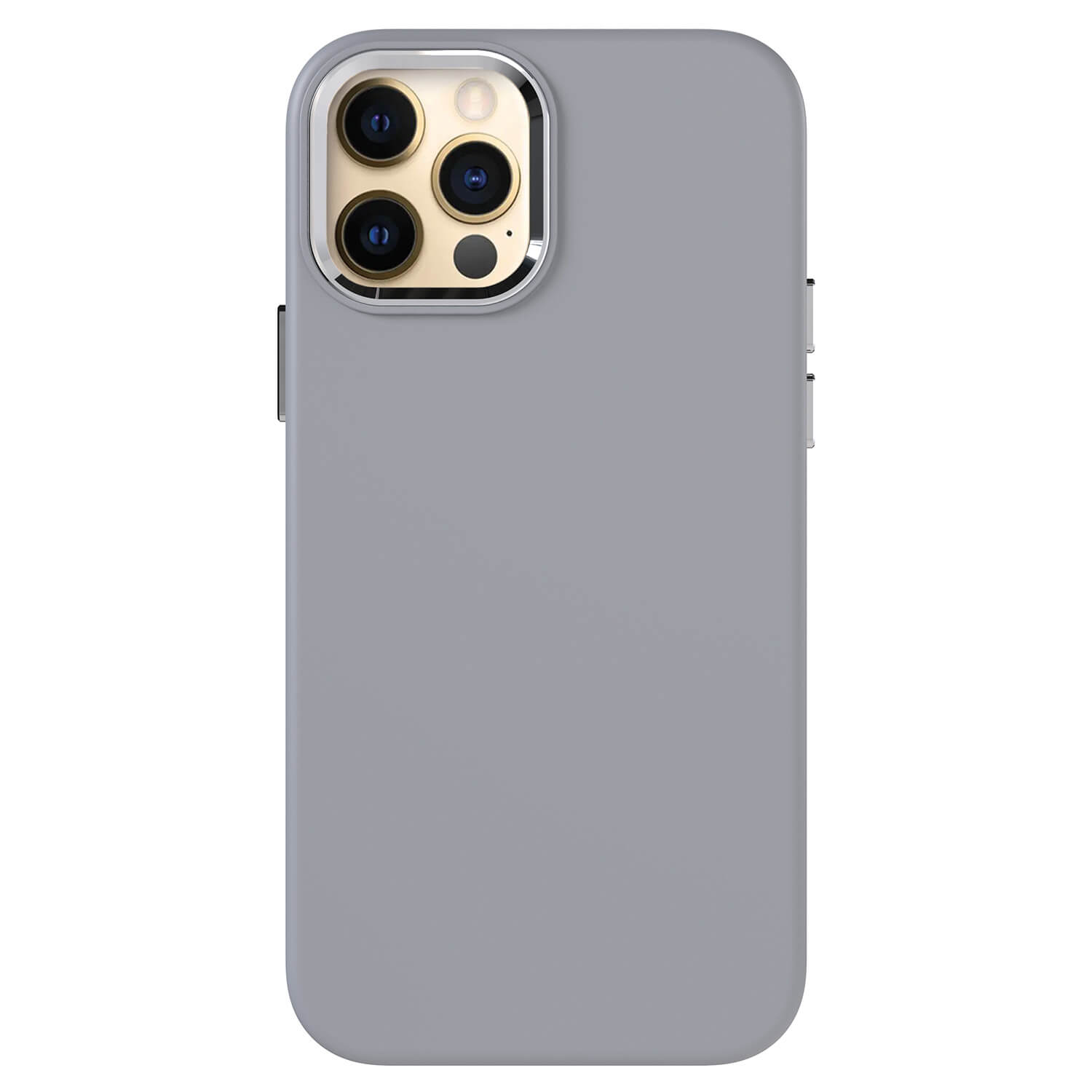 Picasee Premium case s MagSafe pro Apple iPhone 12 Pro Max - Προσαρμοσμένη χάραξη - Γκρί