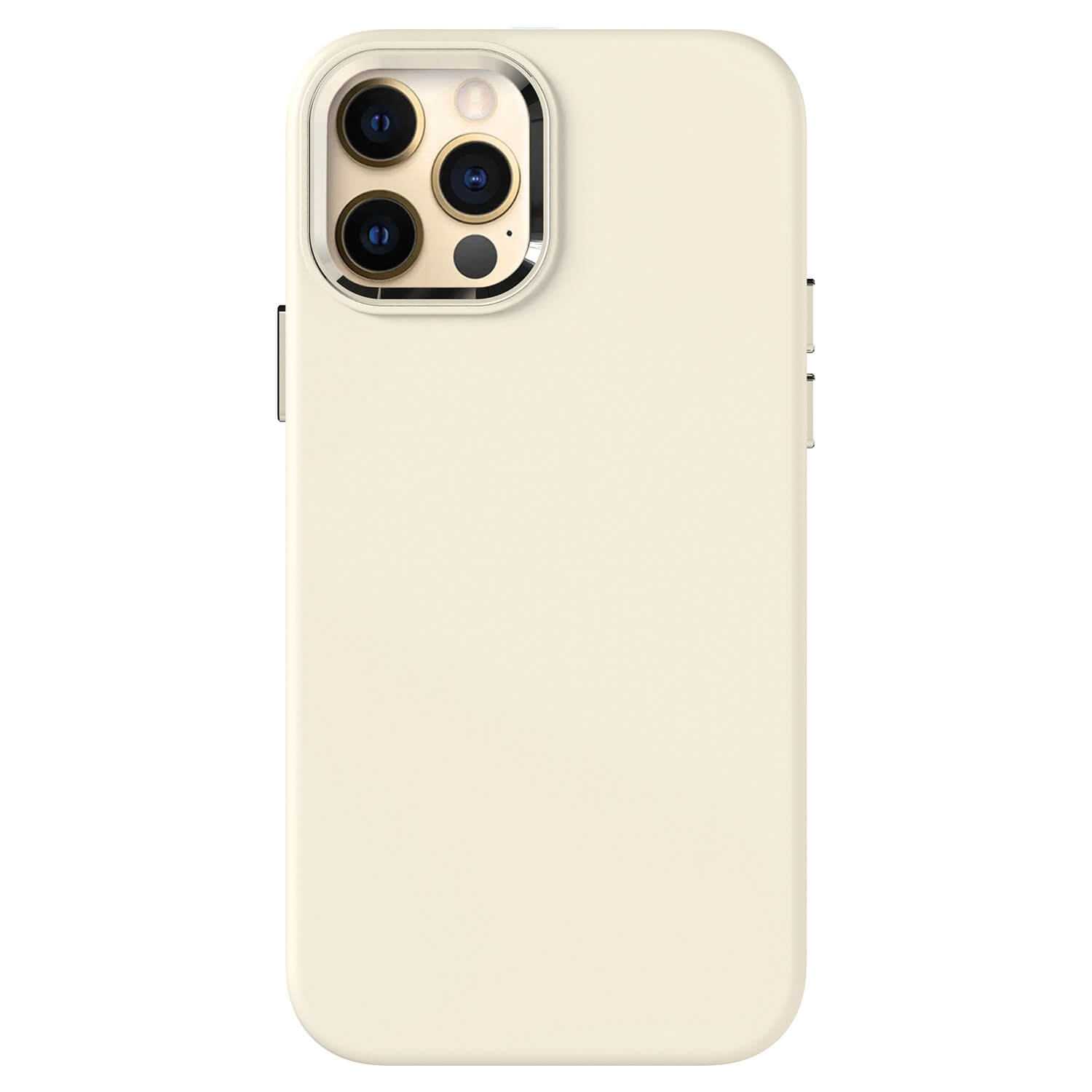 Picasee Premium case s MagSafe pro Apple iPhone 12 Pro Max - Προσαρμοσμένη χάραξη - Μπεζ