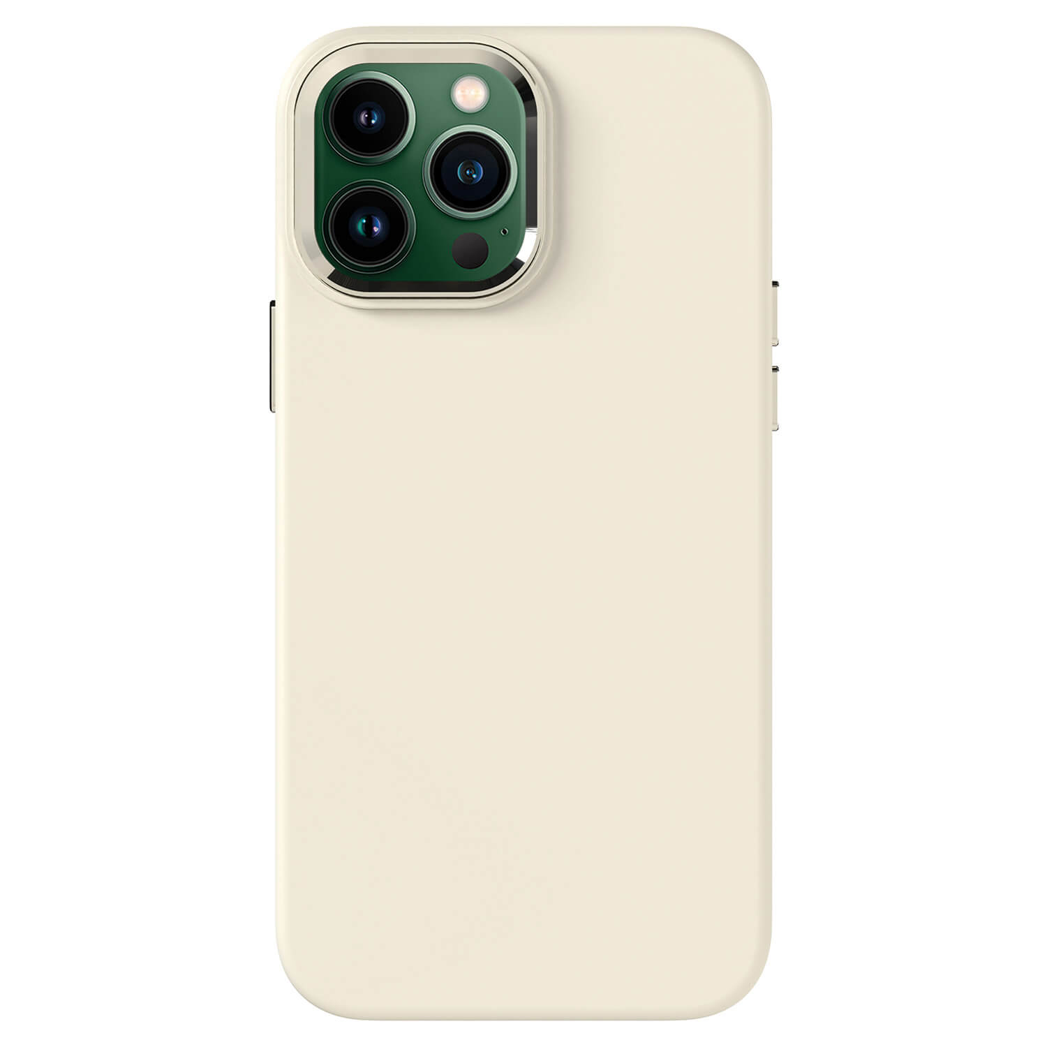 Picasee Premium case s MagSafe pro Apple iPhone 13 Pro Max - Προσαρμοσμένη χάραξη - Μπεζ