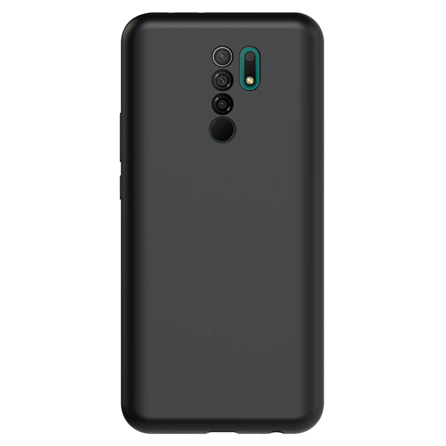 Picasee Liquid case Xiaomi Redmi 9 - Προσαρμοσμένη χάραξη - Μαύρος
