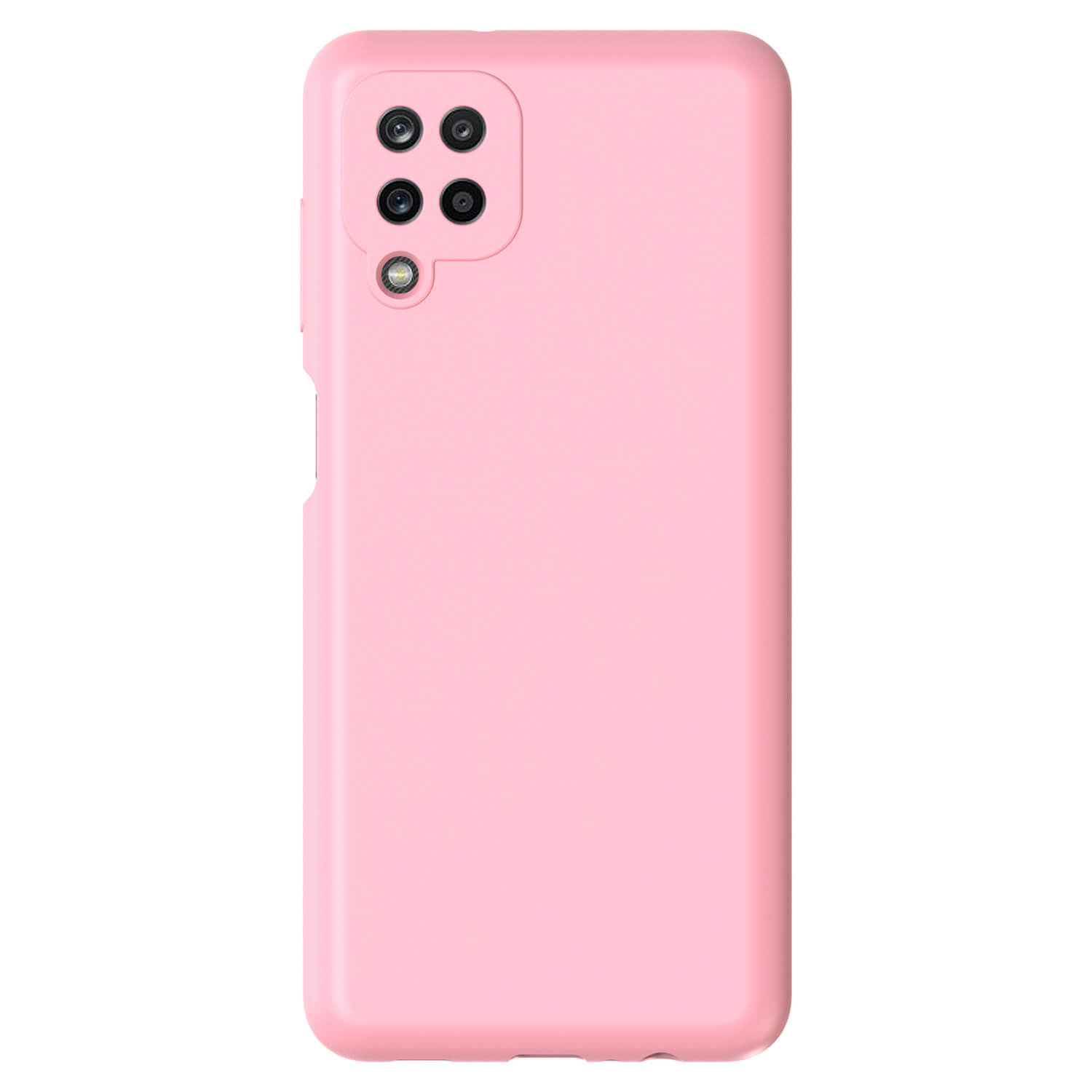 Picasee Liquid case Samsung Galaxy A12 A125F - Προσαρμοσμένη χάραξη - Ροζ