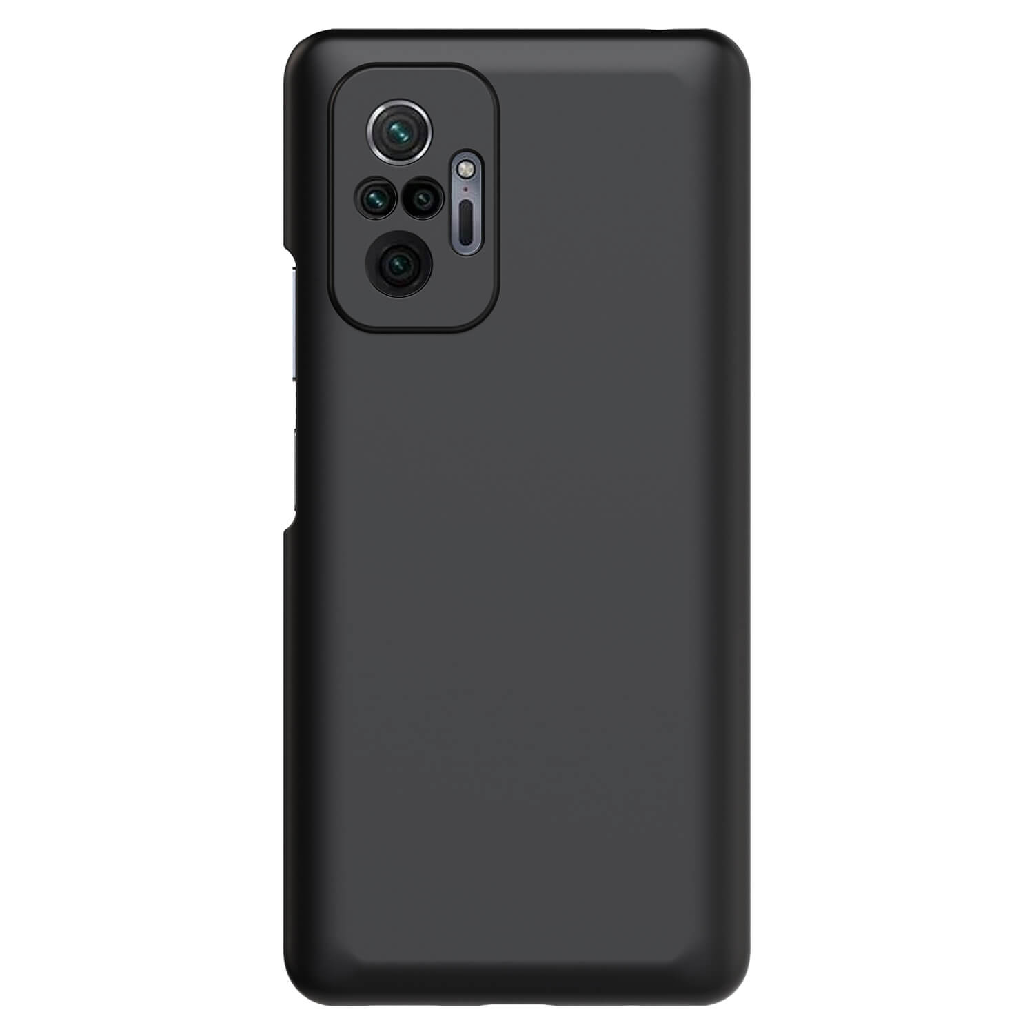 Picasee Liquid case Xiaomi Redmi Note 10 Pro - Προσαρμοσμένη χάραξη - Μαύρος