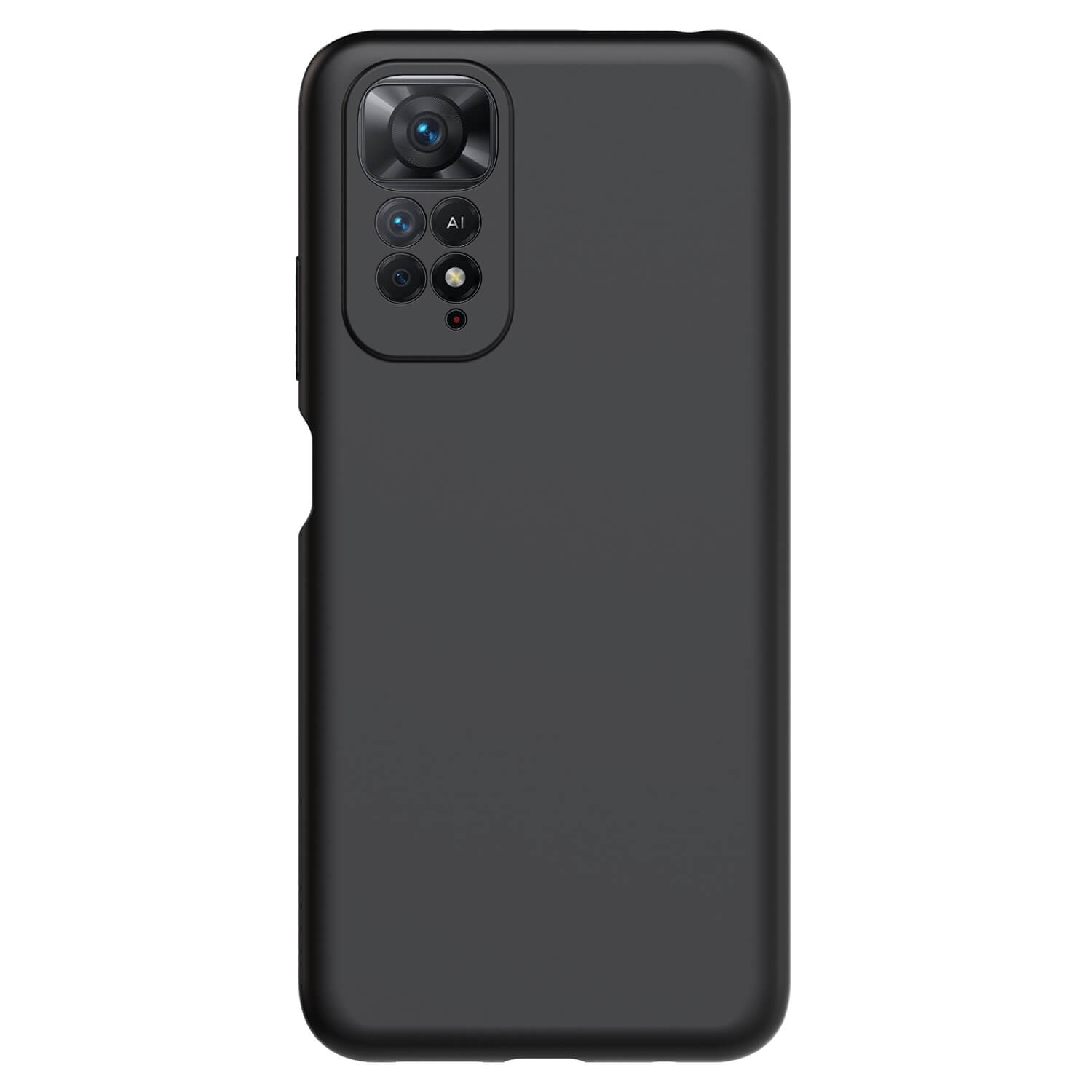 Picasee Liquid case Xiaomi Redmi Note 11 - Προσαρμοσμένη χάραξη - Μαύρος