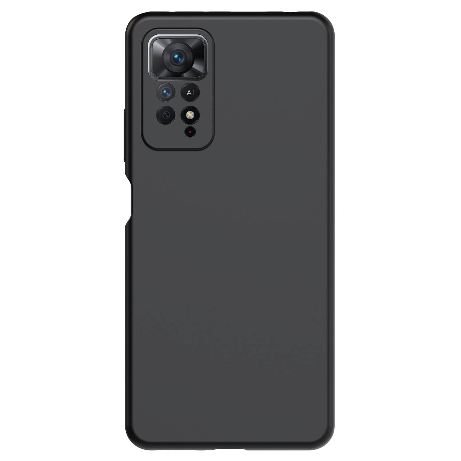 Picasee Liquid case Xiaomi Redmi Note 11 Pro - Προσαρμοσμένη χάραξη - Μαύρος