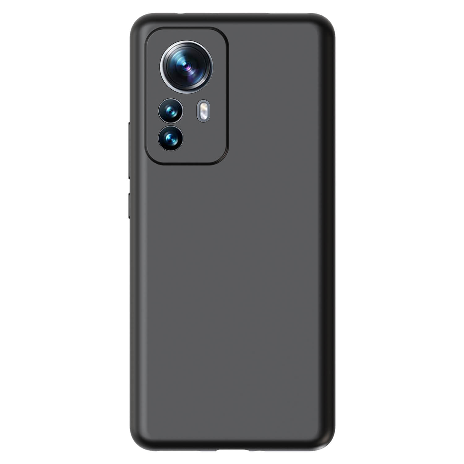 Picasee Liquid case Xiaomi 12 Pro - Προσαρμοσμένη χάραξη - Μαύρος