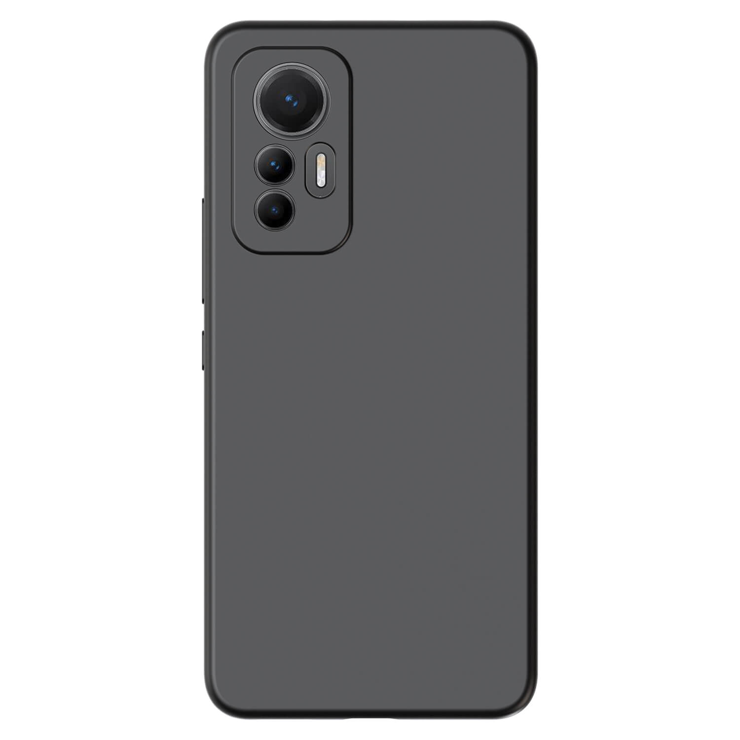 Picasee Liquid case Xiaomi 12 Lite - Προσαρμοσμένη χάραξη - Μαύρος