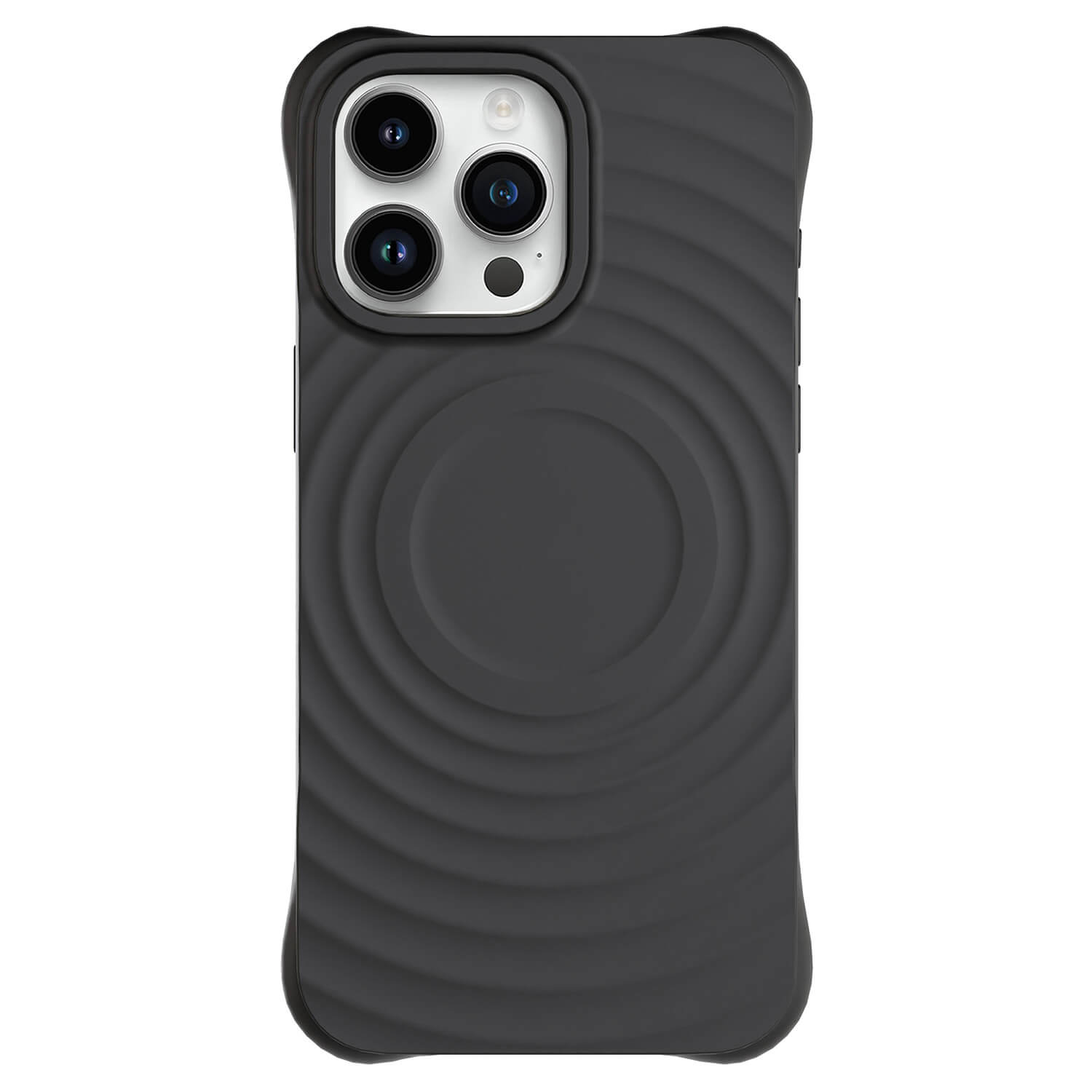 Picasee Shock-proof case s MagSafeo Apple iPhone 14 Pro - Προσαρμοσμένη χάραξη - Μαύρος